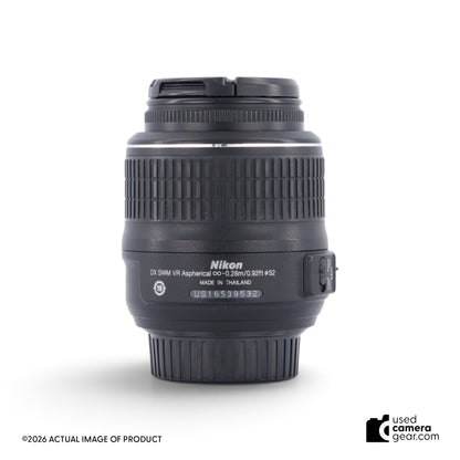 Nikon AF-S DX 18-55mm f/3.5-5.6 G VR Lens (#532) *USED*