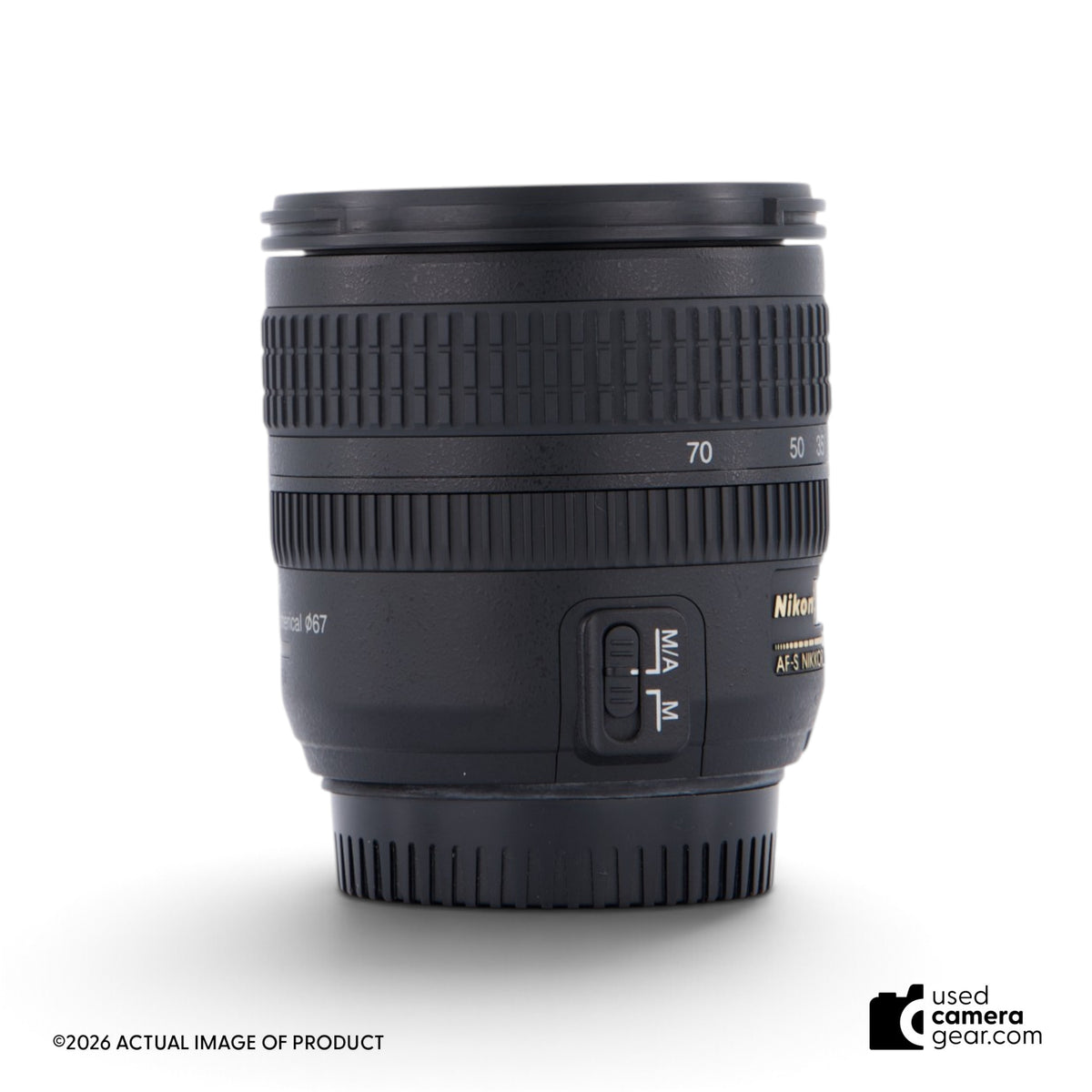 Nikon AF-S 18-70mm f/3.5-4.5G Lens (#884) *USED*