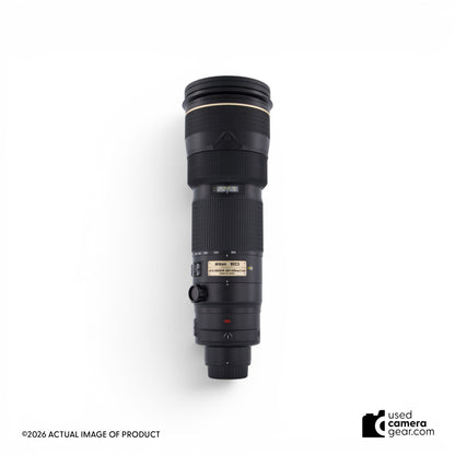 Nikon 200-400mm f/4G ED-IF AF-S VR Zoom-Nikkor Lens (#627) *USED*