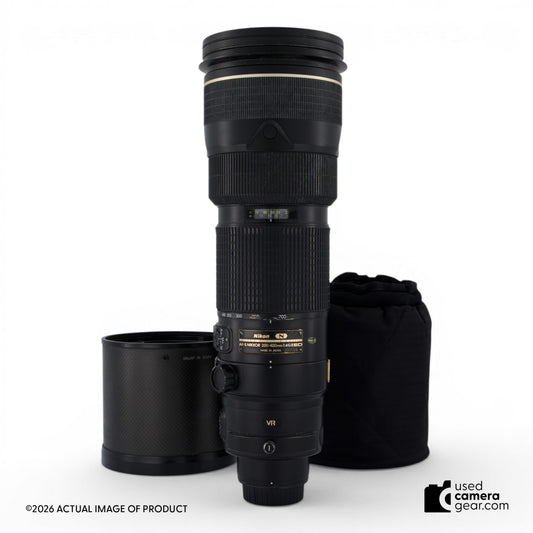 Nikon 200-400mm f/4G ED- AF-S VR II Zoom-Nikkor Lens *Squeaky MF Ring* (#904) *USED*