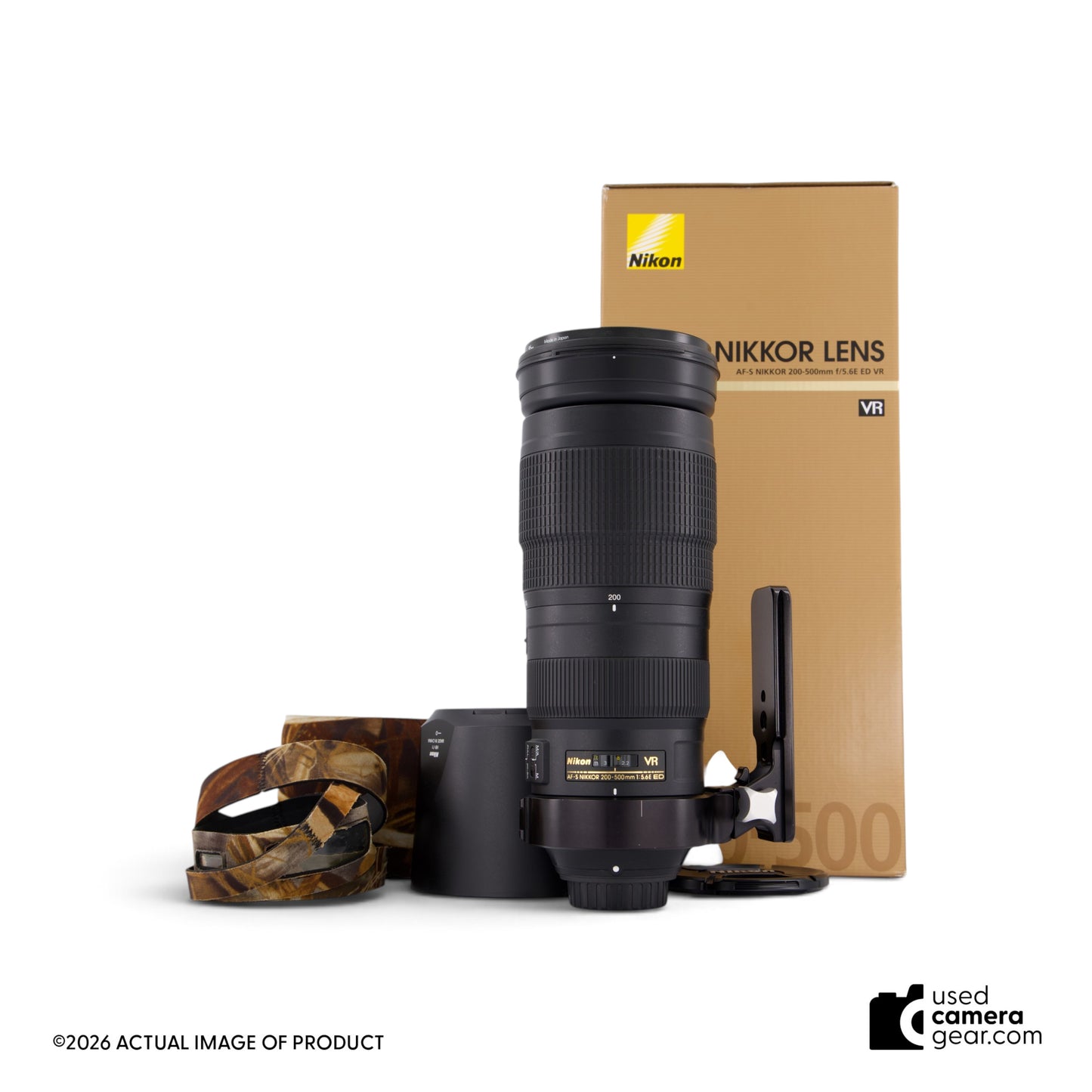 Nikon AF-S 200-500mm f/5.6 ED VR Nikkor Lens (#615) *USED*