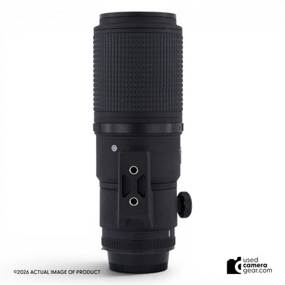 Nikon 200mm F/4 ED-IF Micro-Nikkor Lens (#405) *USED*