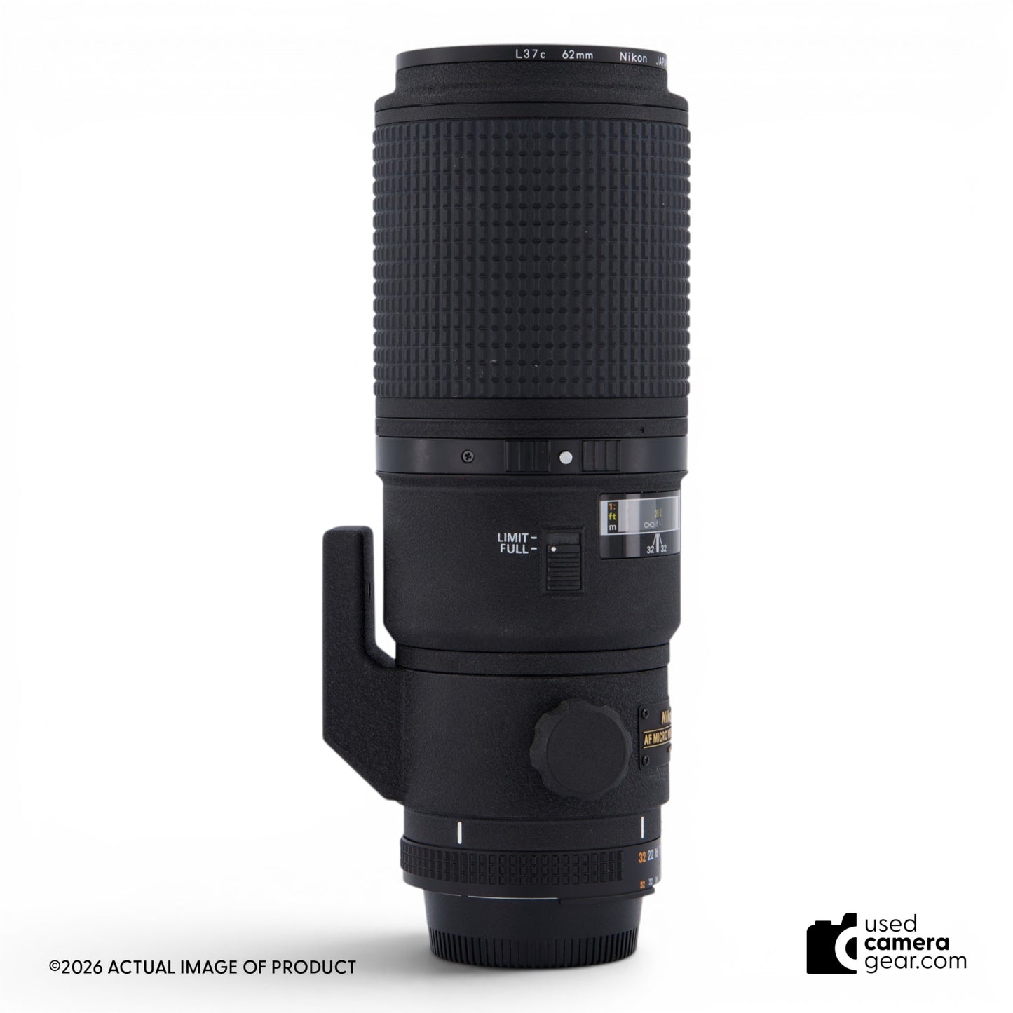 Nikon 200mm F/4 ED-IF Micro-Nikkor Lens (#405) *USED*