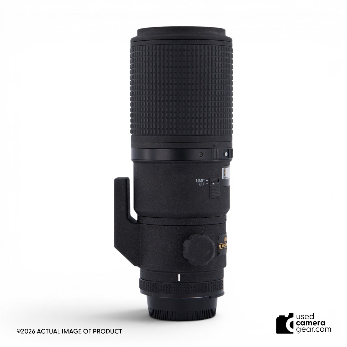 Nikon 200mm F/4 ED-IF Micro-Nikkor Lens (#498) *USED*