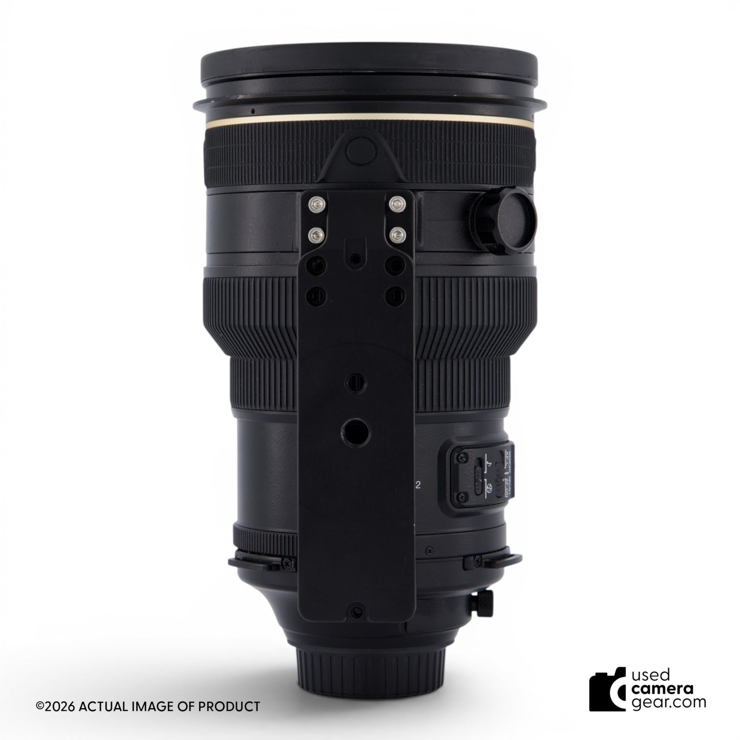 Nikon AF-S 200mm f/2 G VR Nikkor Lens (#614) *USED*