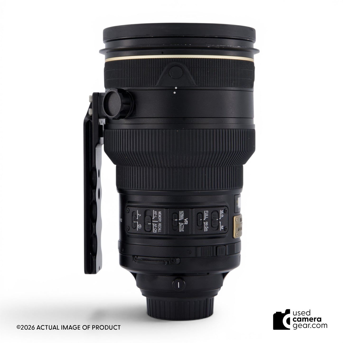 Nikon AF-S 200mm f/2 G VR Nikkor Lens (#614) *USED*