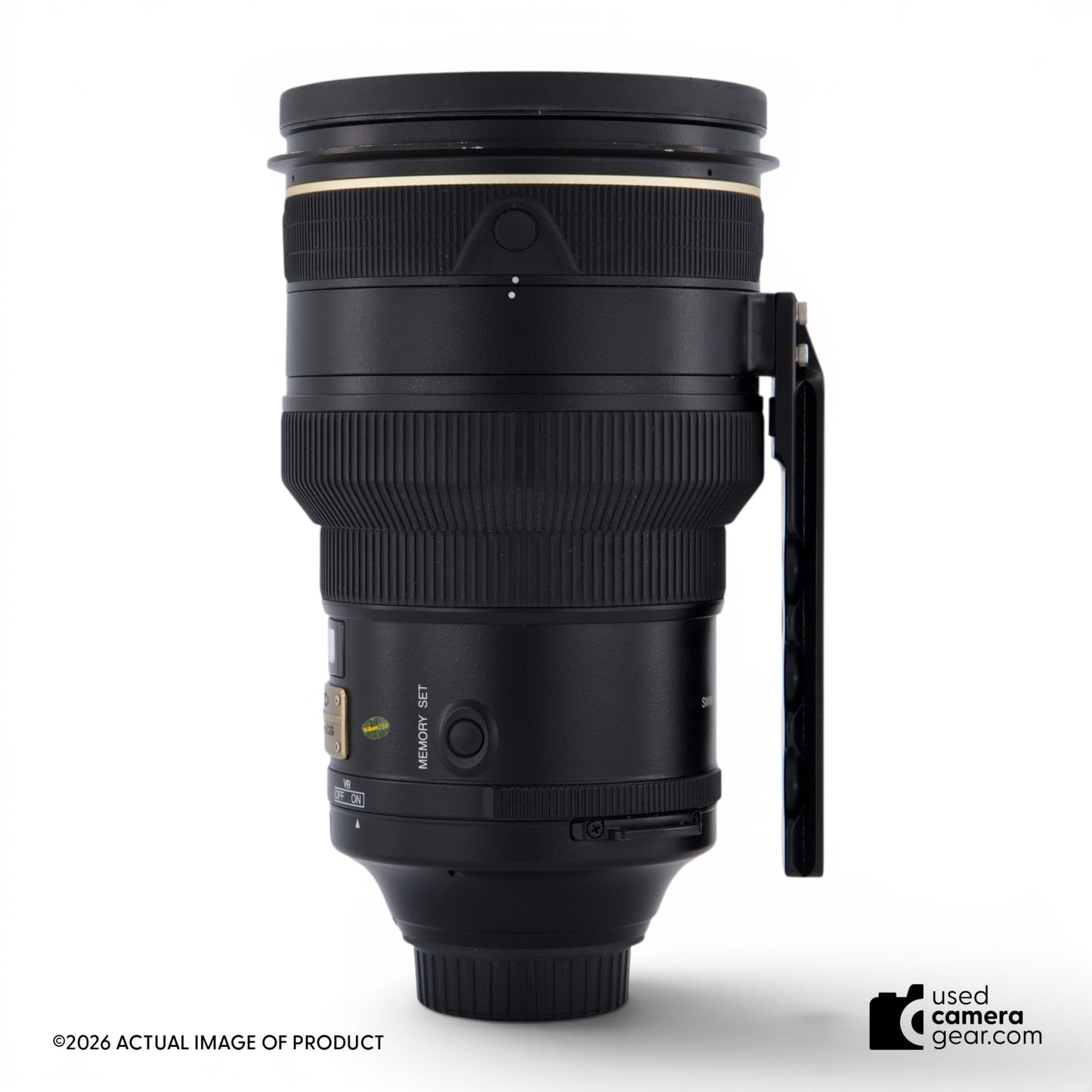 Nikon AF-S 200mm f/2 G VR Nikkor Lens (#614) *USED*