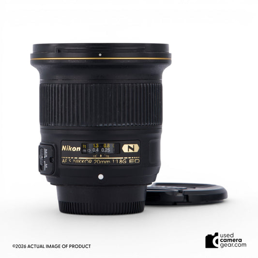 Nikon AF-S 20mm f/1.8 G ED Lens (#734) *USED*