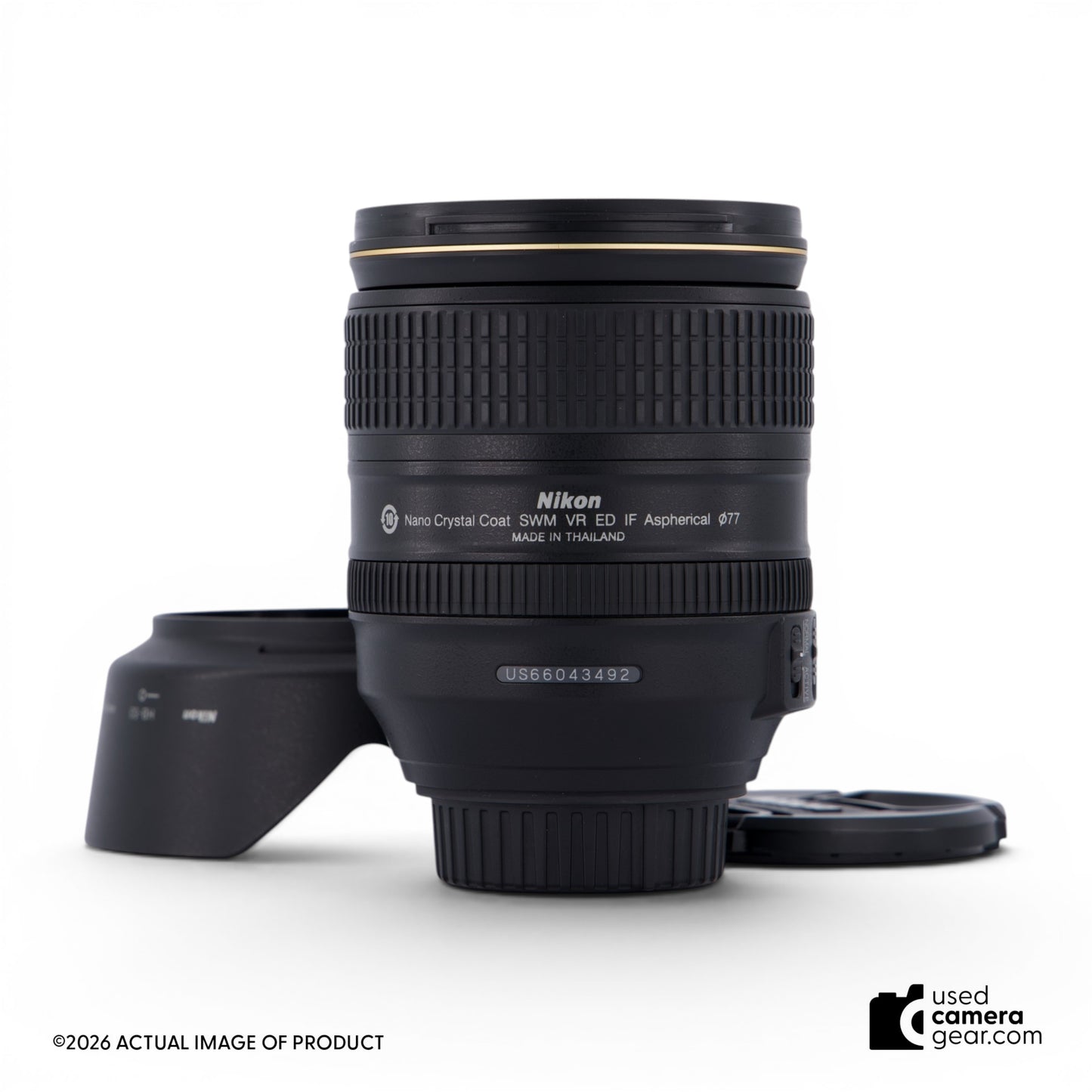 Nikon AF-S 24-120mm f/4G VR Zoom Lens (#492) *USED*