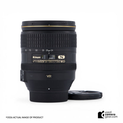 Nikon 24-120mm f/4G AF-S VR Zoom Lens (#502) *USED*
