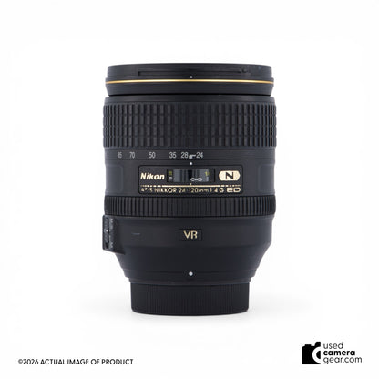 Nikon 24-120mm f/4G AF-S VR Zoom Lens (#502) *USED*