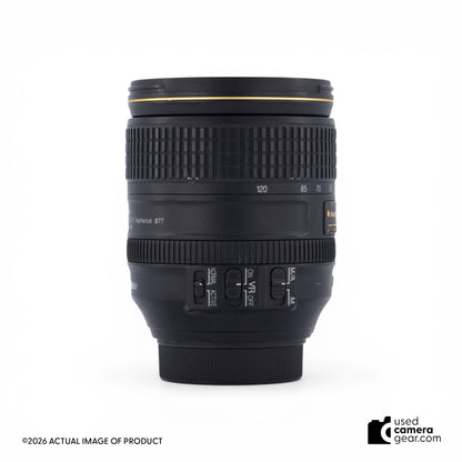 Nikon 24-120mm f/4G AF-S VR Zoom Lens (#502) *USED*