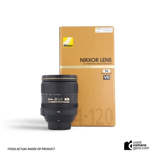 Nikon 24-120mm f/4G AF-S VR Zoom Lens (#604) *USED*