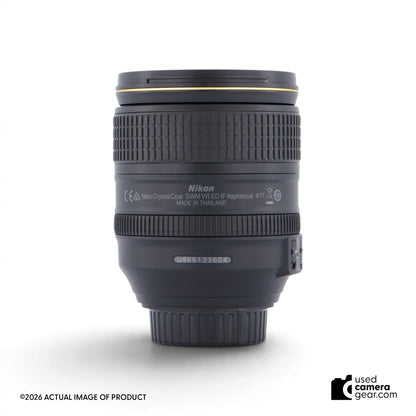 Nikon 24-120mm f/4G AF-S VR Zoom Lens (#604) *USED*