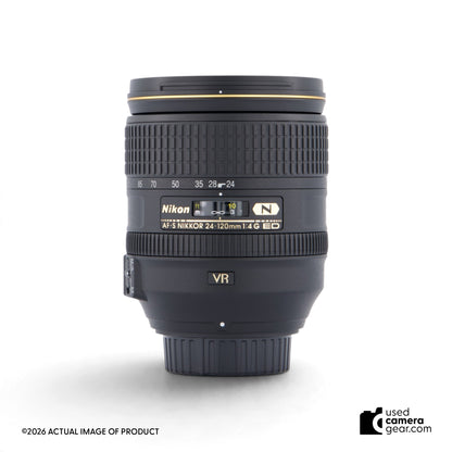 Nikon 24-120mm f/4G AF-S VR Zoom Lens (#606) *USED*