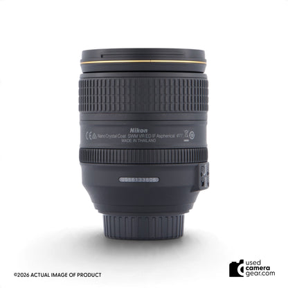 Nikon 24-120mm f/4G AF-S VR Zoom Lens (#606) *USED*