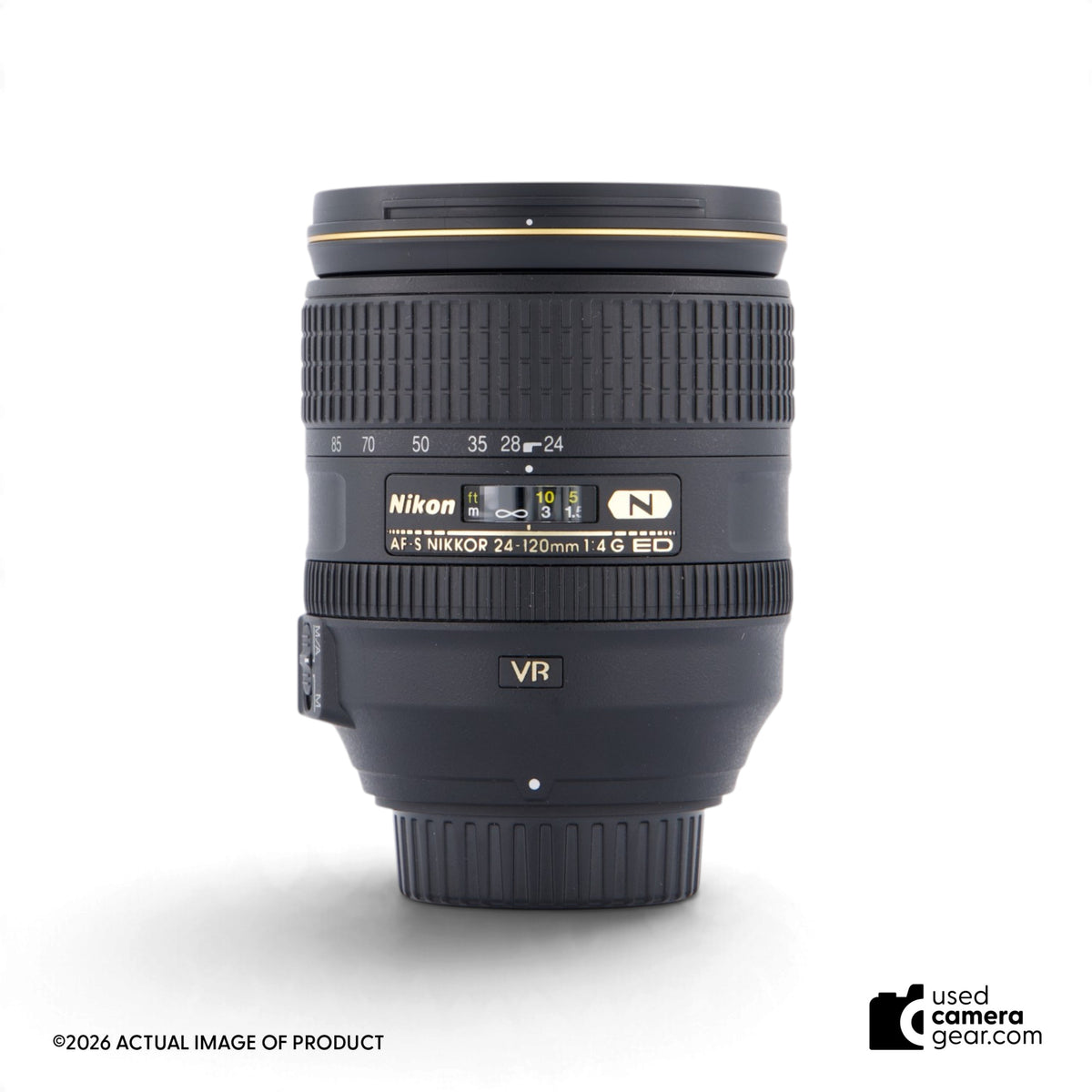 Nikon 24-120mm f/4G AF-S VR Zoom Lens (#607) *USED*