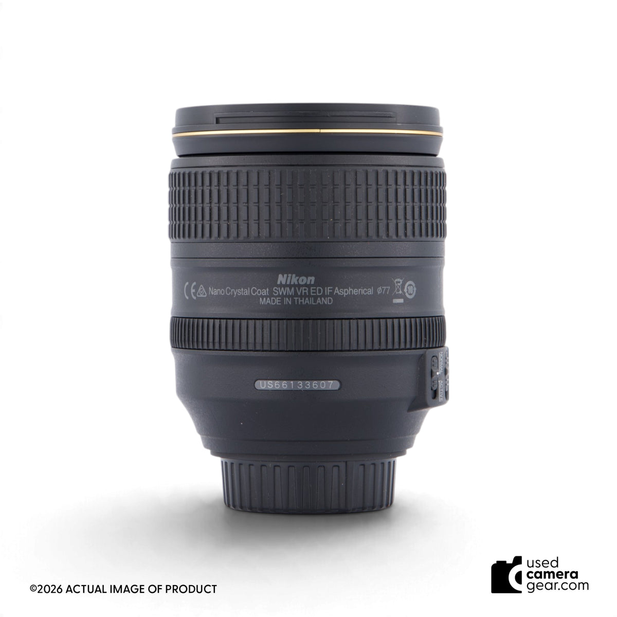 Nikon 24-120mm f/4G AF-S VR Zoom Lens (#607) *USED*