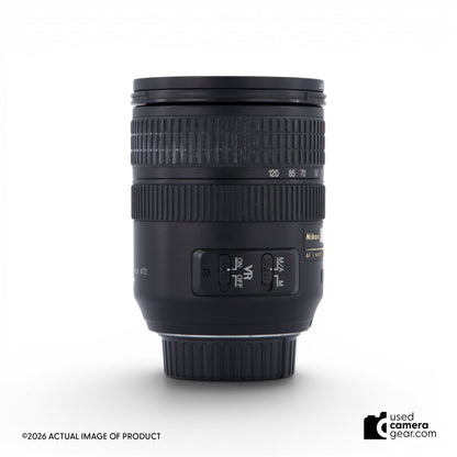 Nikon 24-120mm f/3.5-5.6G ED-IF AF-S VR Zoom Lens (#830) *USED*