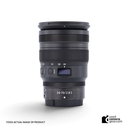 Nikon Z 24-70mm f/2.8 S Lens (#084) *USED*
