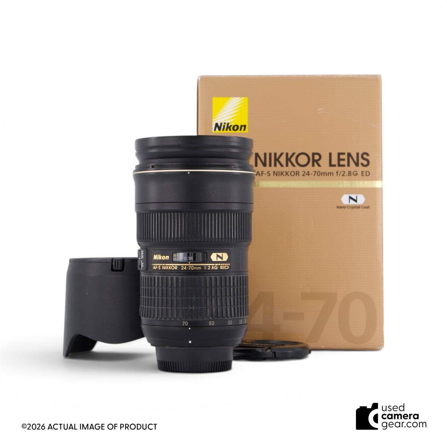 Nikon AF-S 24-70mm f/2.8G ED Lens *READ* (#090) *USED*
