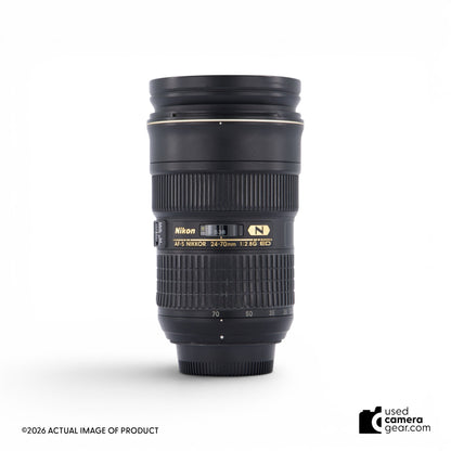 Nikon AF-S 24-70mm f/2.8G ED Lens *READ* (#090) *USED*