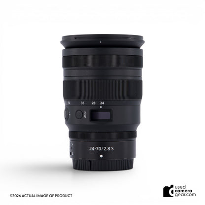 Nikon Z 24-70mm f/2.8 S Lens (#379) *USED*