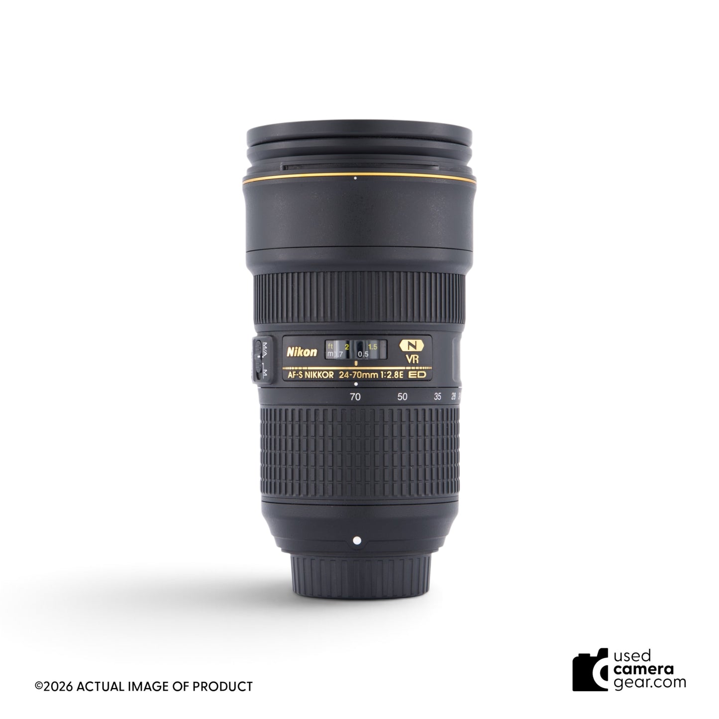 Nikon 24-70mm f/2.8E ED AF-S VR Lens (#589) *USED*