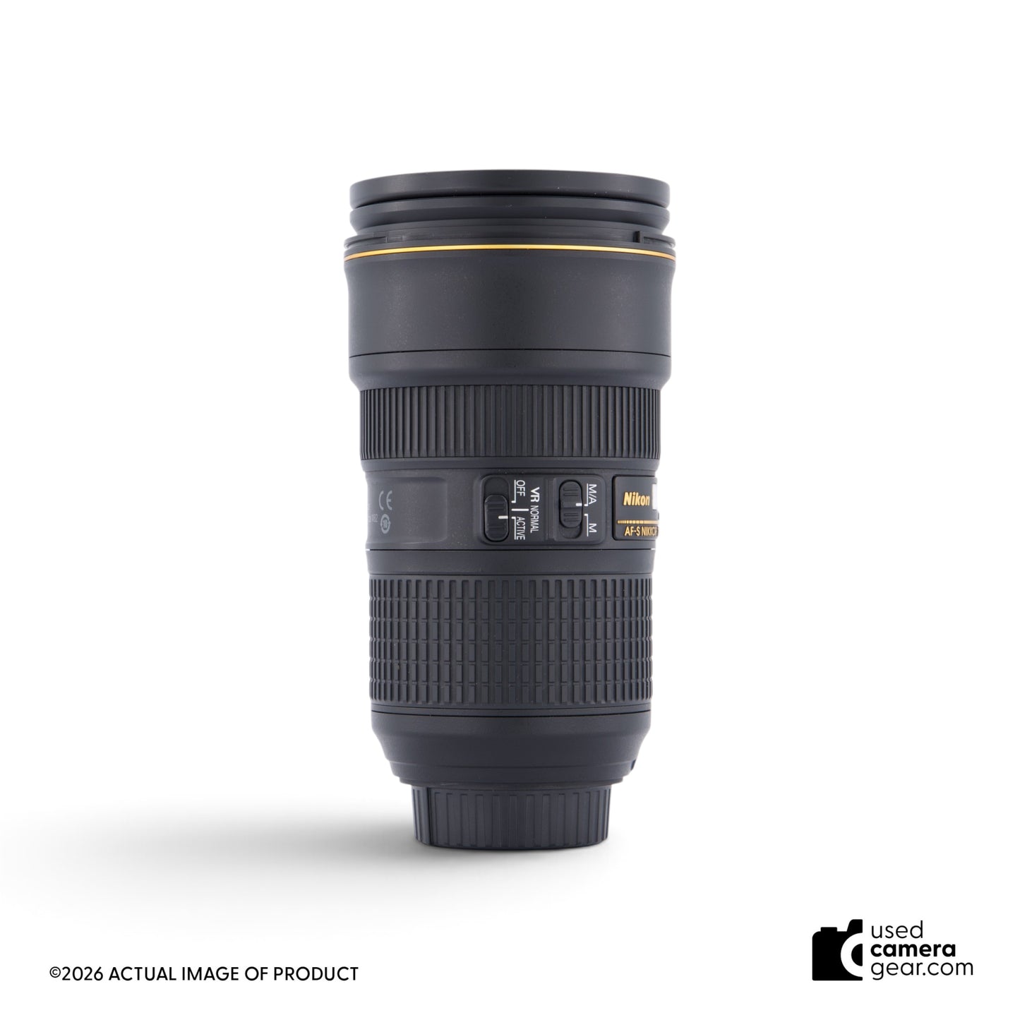 Nikon 24-70mm f/2.8E ED AF-S VR Lens (#589) *USED*