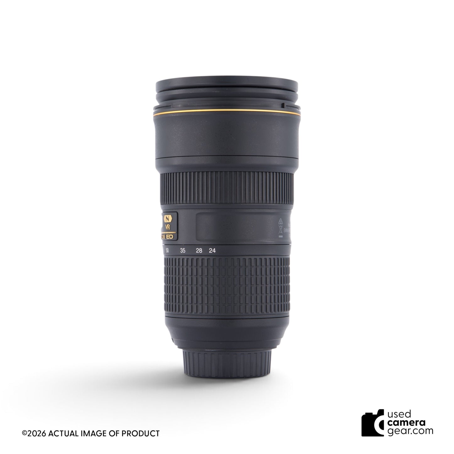 Nikon 24-70mm f/2.8E ED AF-S VR Lens (#589) *USED*