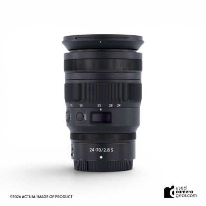 Nikon Z 24-70mm f/2.8 S Lens (#681) *USED*