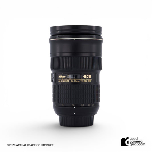 Nikon 24-70mm f/2.8G ED AF-S Lens (#865) *USED*