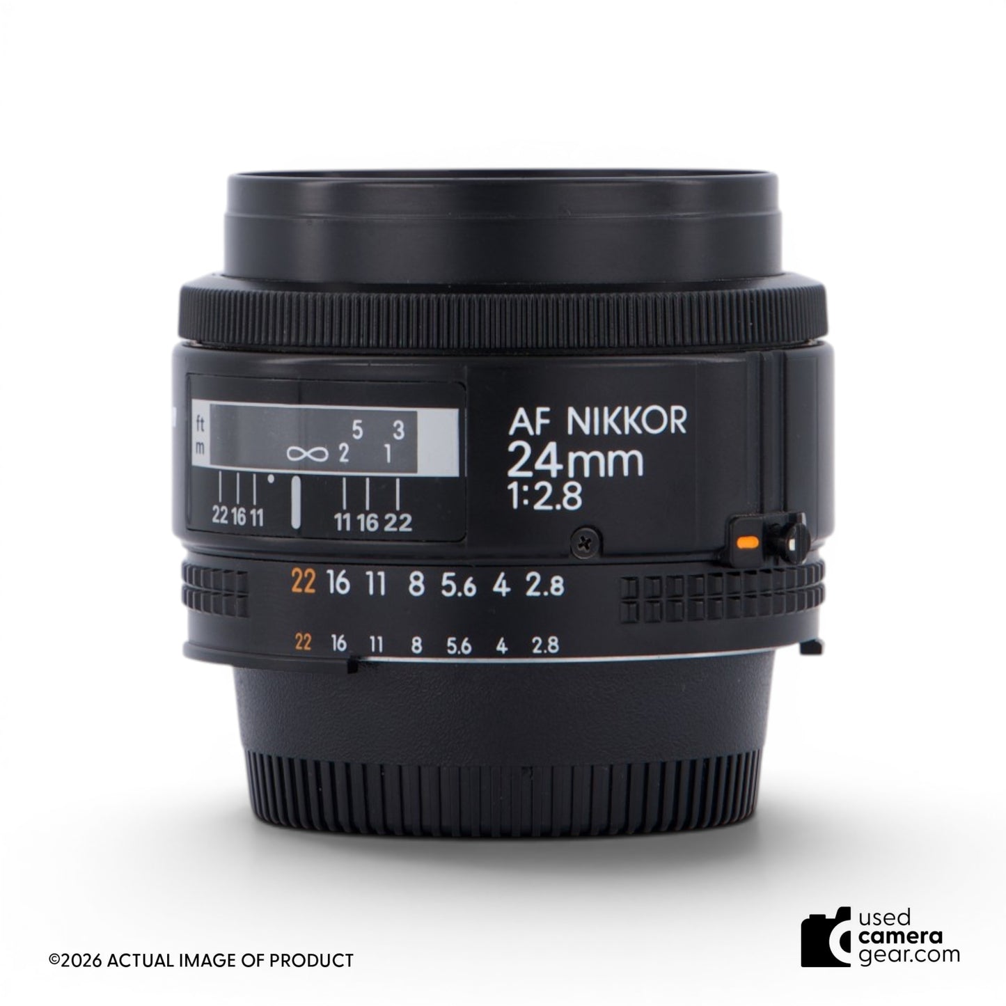 Nikon 24mm f/2.8 AF Nikkor Lens (#745) *USED*