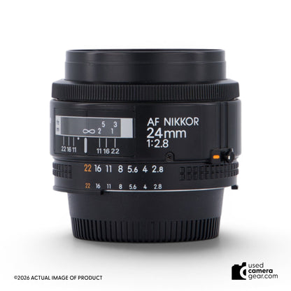Nikon 24mm f/2.8 AF Nikkor Lens (#745) *USED*