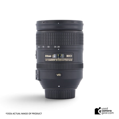 Nikon 28-300mm f/3.5-5.6G ED AF-S VR Zoom Lens (#634) *USED*