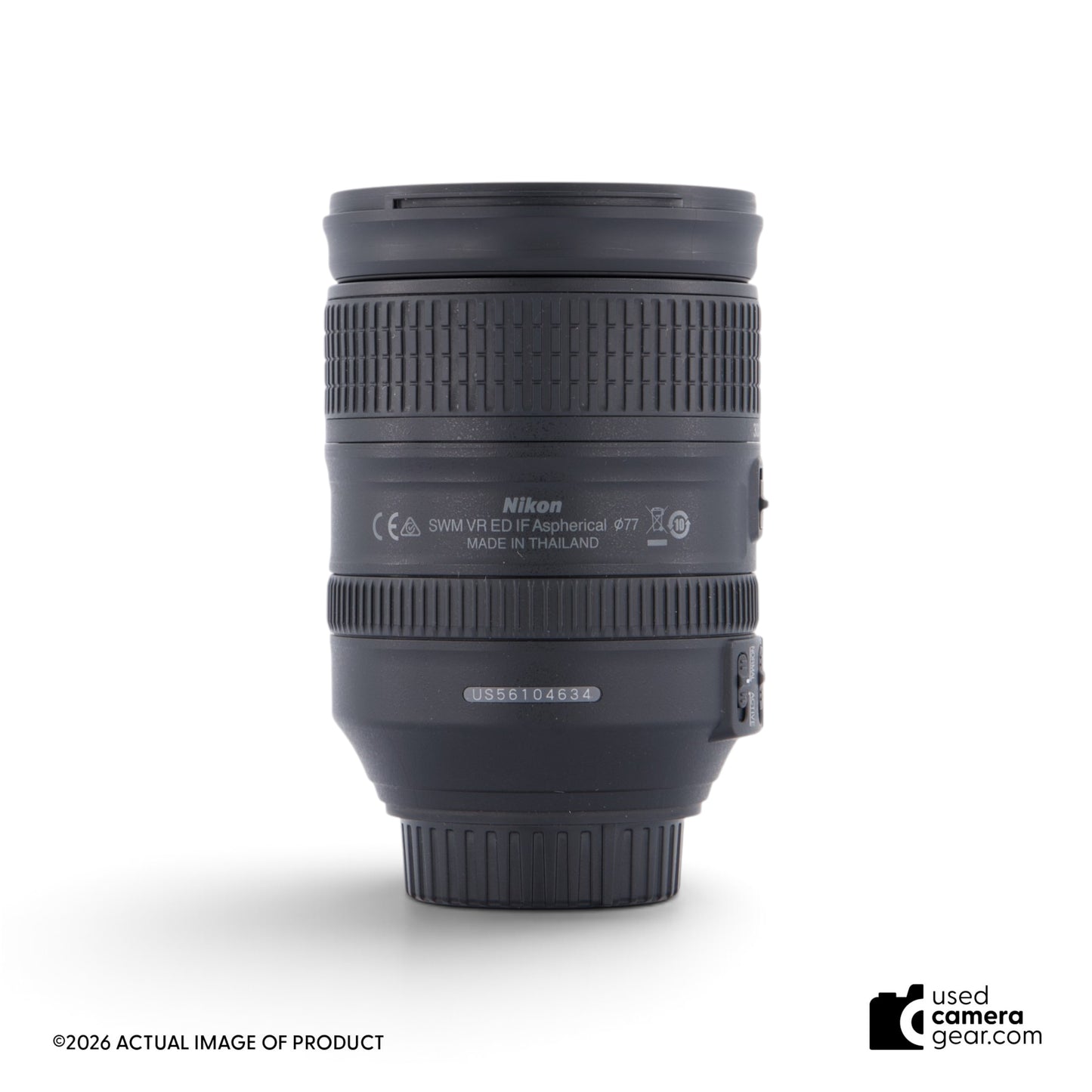 Nikon 28-300mm f/3.5-5.6G ED AF-S VR Zoom Lens (#634) *USED*
