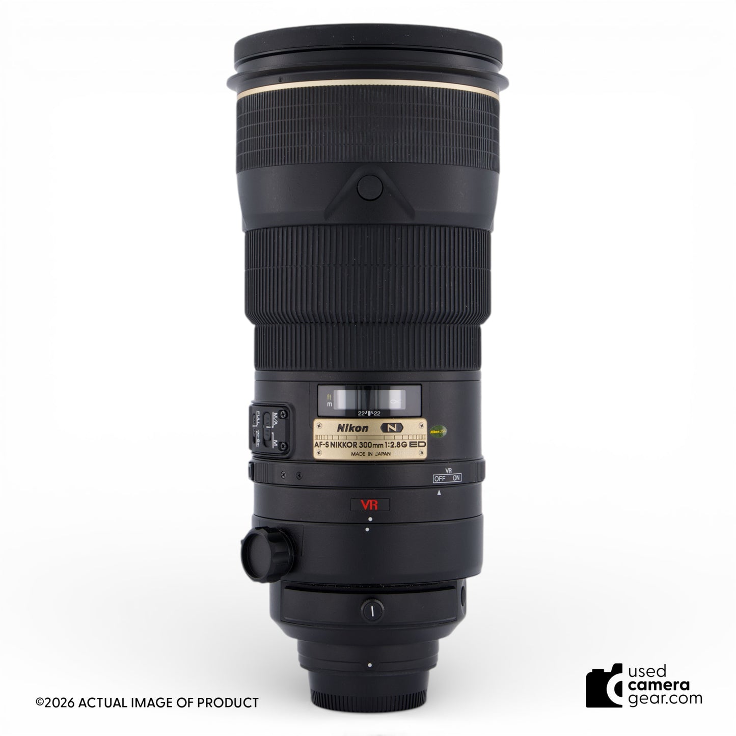 Nikon 300mm f/2.8 ED-IF AF-S VR Nikkor Lens (#651) *USED*