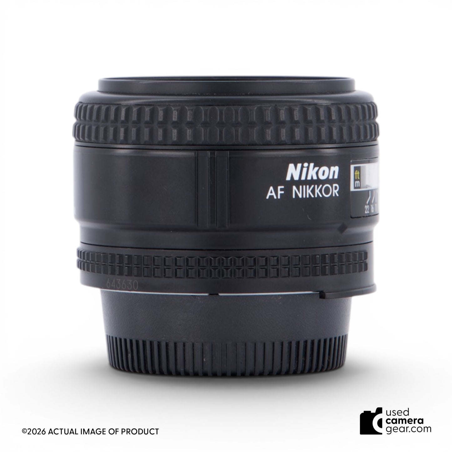 Nikon 35mm f/2D AF Nikkor Lens (#630) *USED*