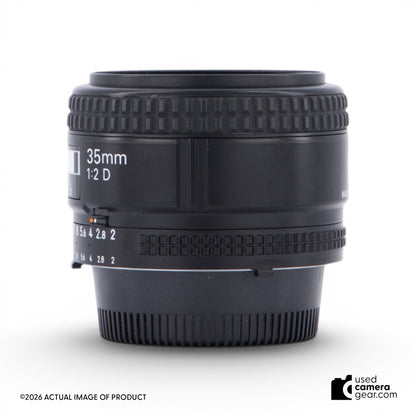 Nikon 35mm f/2D AF Nikkor Lens (#630) *USED*
