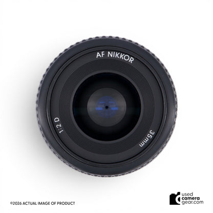 Nikon 35mm f/2D AF Nikkor Lens (#630) *USED*