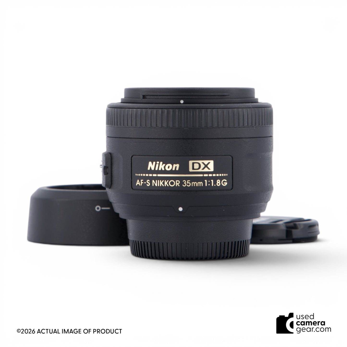 Nikon DX 35mm F1.8 G Lens (#742) *USED*
