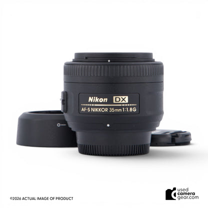 Nikon DX 35mm F1.8 G Lens (#742) *USED*