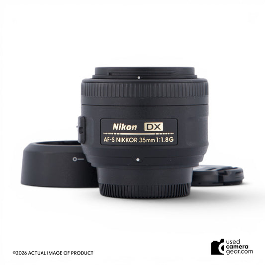 Nikon DX 35mm F1.8 G Lens (#742) *USED*