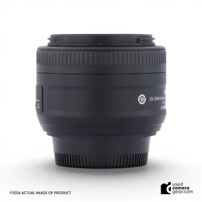 Nikon DX 35mm F1.8 G Lens (#742) *USED*