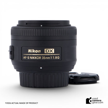 Nikon 35mm f/1.8G AF-S DX Nikkor Lens (#797) *USED*
