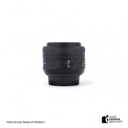 Nikon 35mm f/1.8G AF-S DX Nikkor Lens (#967) *USED*