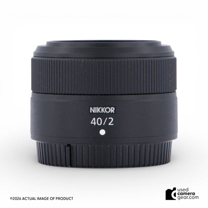 Nikon Nikkor Z 40mm f/2 Mirrorless Lens (#553) *USED*