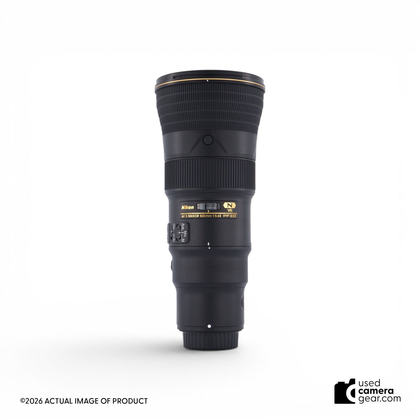Nikon AF-S 500mm f/5.6E PF ED VR Lens (#118) *USED*