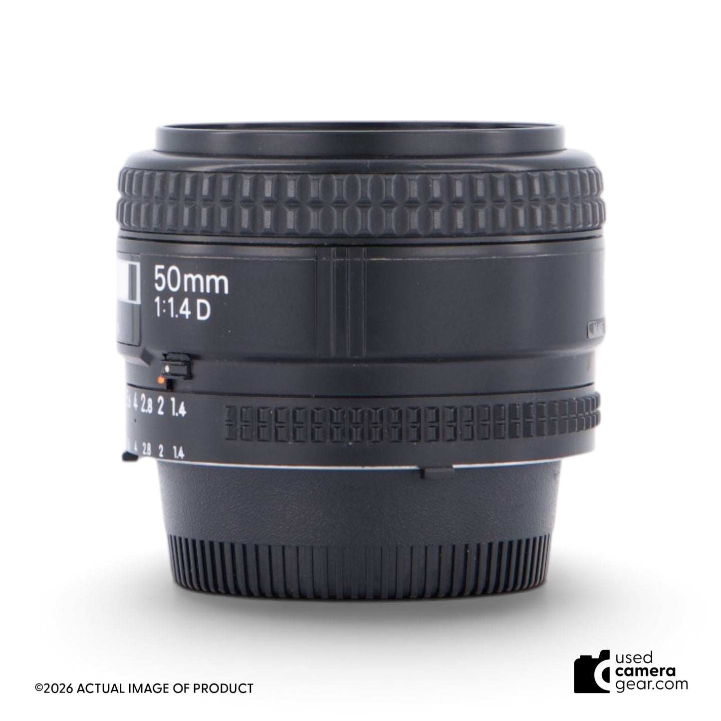 Nikon 50mm f/1.4D AF Nikkor Lens (#015) *USED*