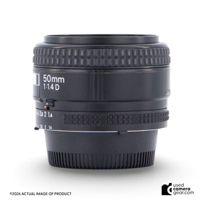 Nikon 50mm f/1.4D AF Nikkor Lens (#015) *USED*